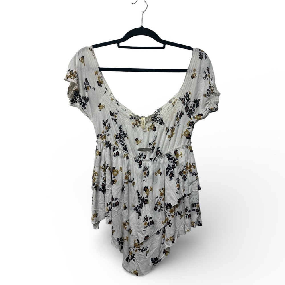 NWT Free People Layered Peasant Top- XS
